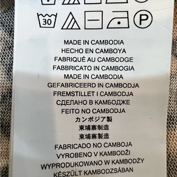 NWT Michael Kors Leopard Print Vegan Faux Leather Sleeve Top Shirt P/S Small - Picture 13 of 14